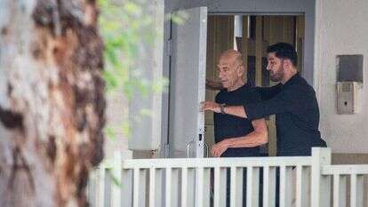 אולמרט יוצא מהכלא. | הדס פרוש, פלאש 90