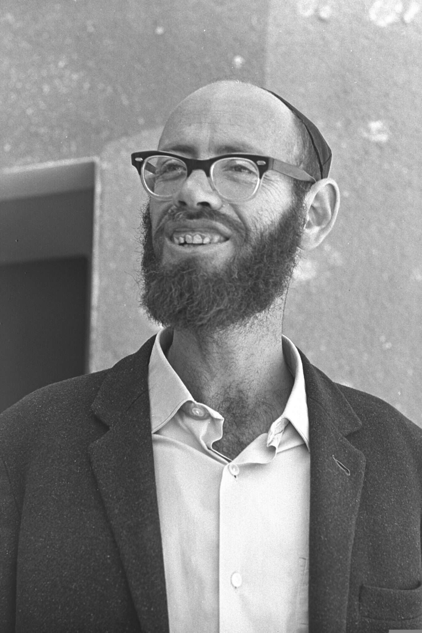 הרב משה לוינגר בשנות השבעים. | משה מילנר, לע"מ הרב משה לוינגר בשנות השבעים. | משה מילנר, לע"מ