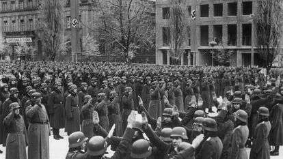 חיילים נאצים בפולין, 1940. | גטי אימג'ס