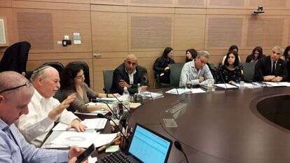 הדיון בוועדת החוקה, בשבוע שעבר. | דוברות הכנסת הדיון בוועדת החוקה, בשבוע שעבר. | דוברות הכנסת