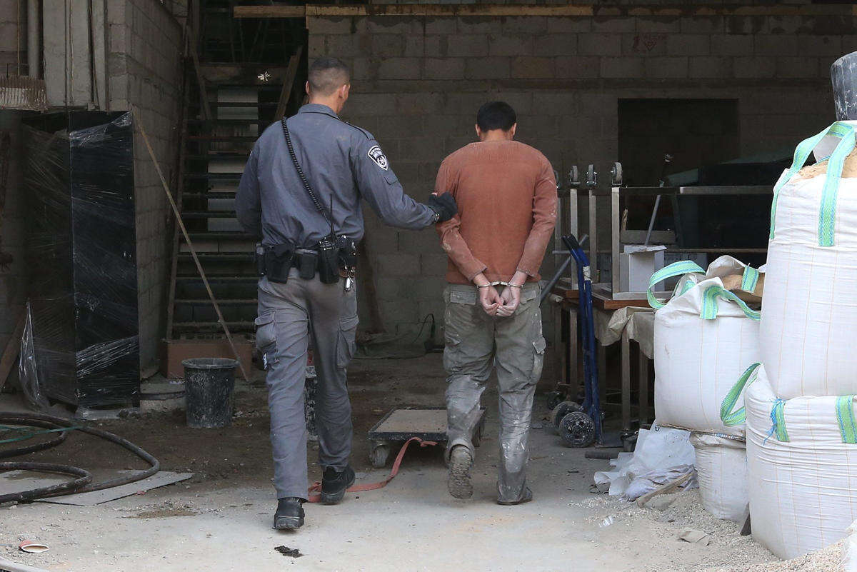 מעצר של שוהה בלתי חוקי בדרום ת"א. | קוקו