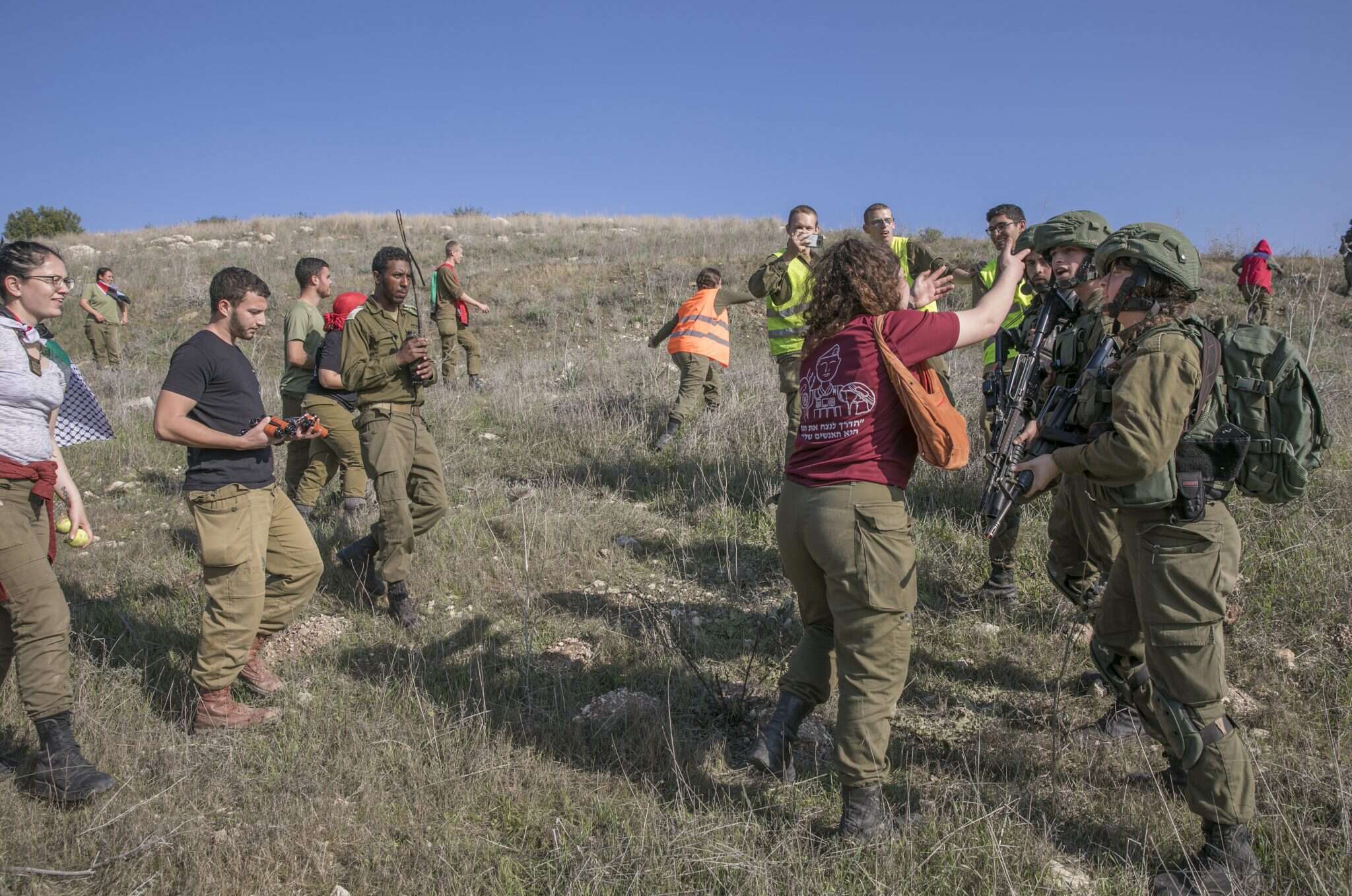 אימון גדוד 'רם' בבא"פ לכיש. | יוסי אלוני