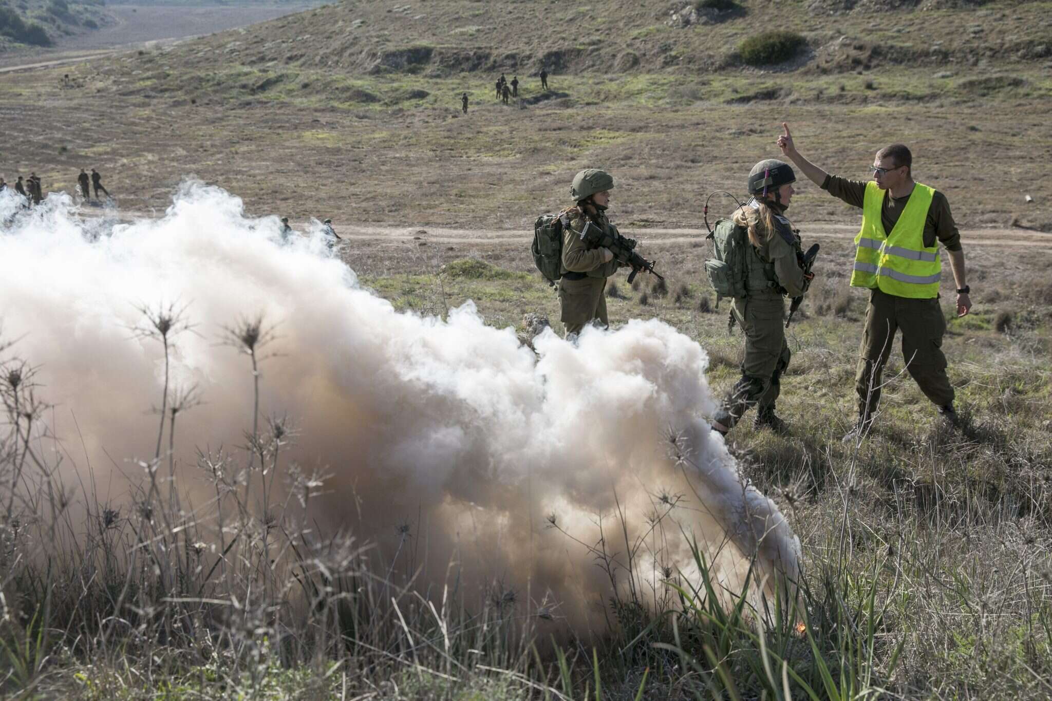 אימון צה"ל בבא"פ לכיש. | יוסי אלוני