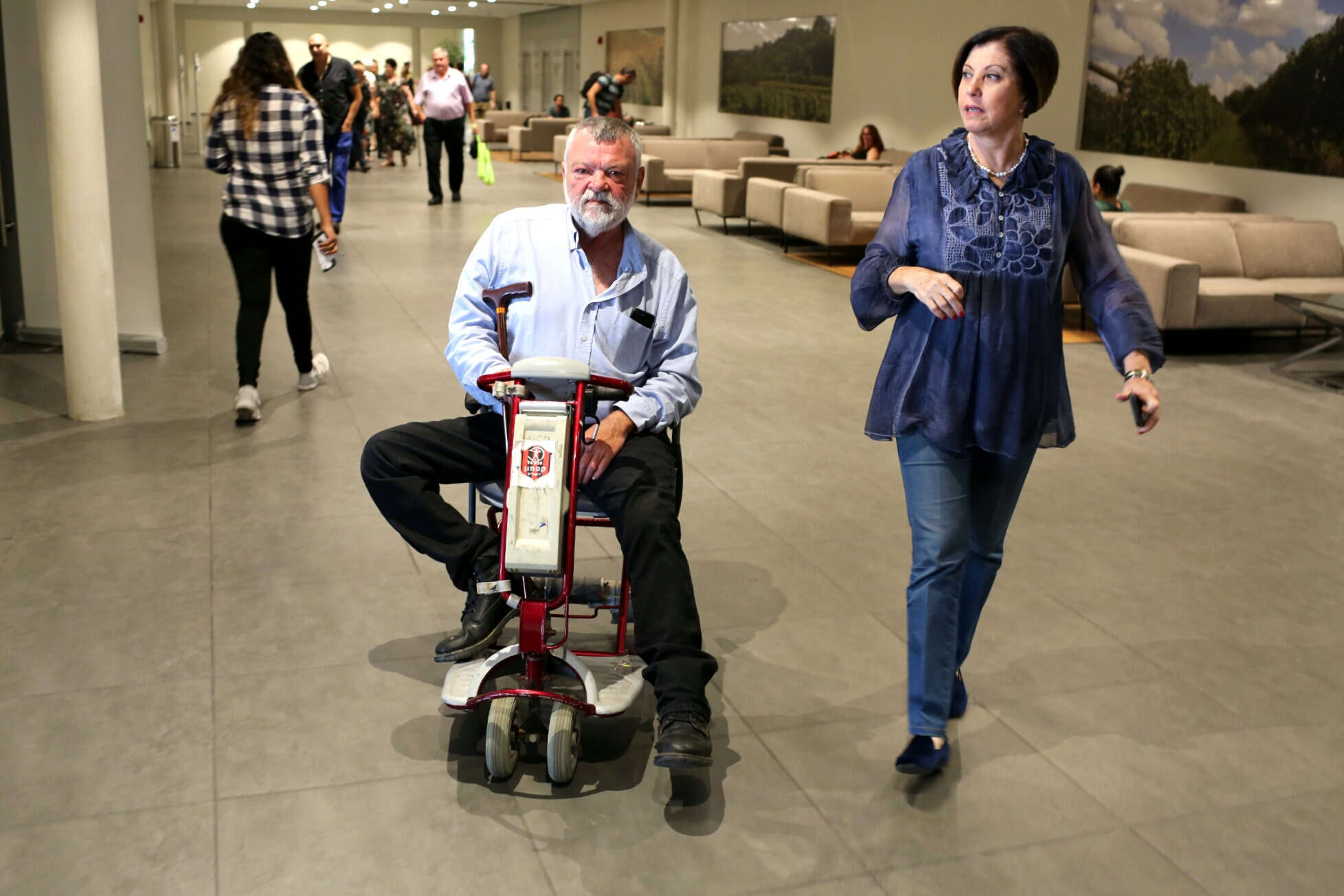 זהבה גלאון ואילן גילאון. | אבישג שאר ישוב