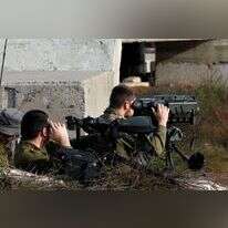 לוחמי צה''ל בגבול סוריה. | AFP