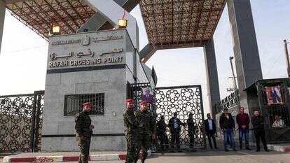 מעבר גבול רפיח. | AFP