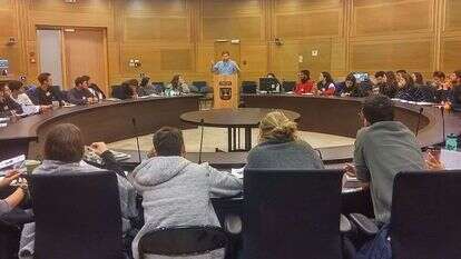 אבנר גבריהו בכנסת. | שוברים שתיקה