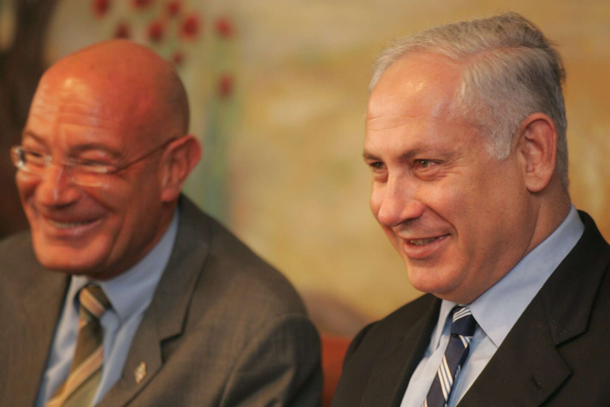 בנימין נתניהו וארנון מילצ'ן. | מרים צחי