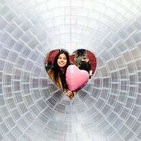 מיצג "חלון אל הלב", ניו יורק. | EPA