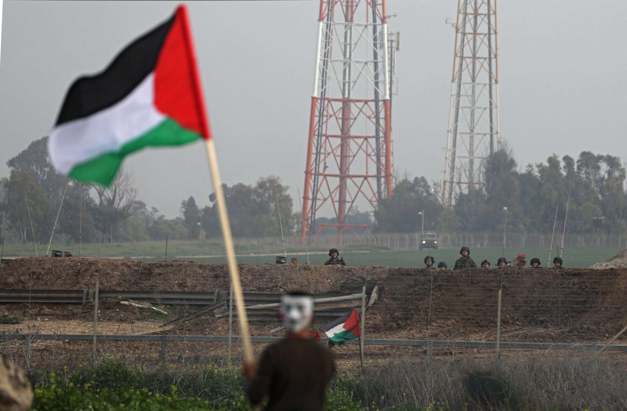 הפגנות בגבול רצועת עזה. | EPA הפגנות בגבול רצועת עזה. | EPA