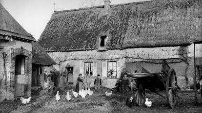 בית חוה בצרפת, 1908. | גטי אימג'ס