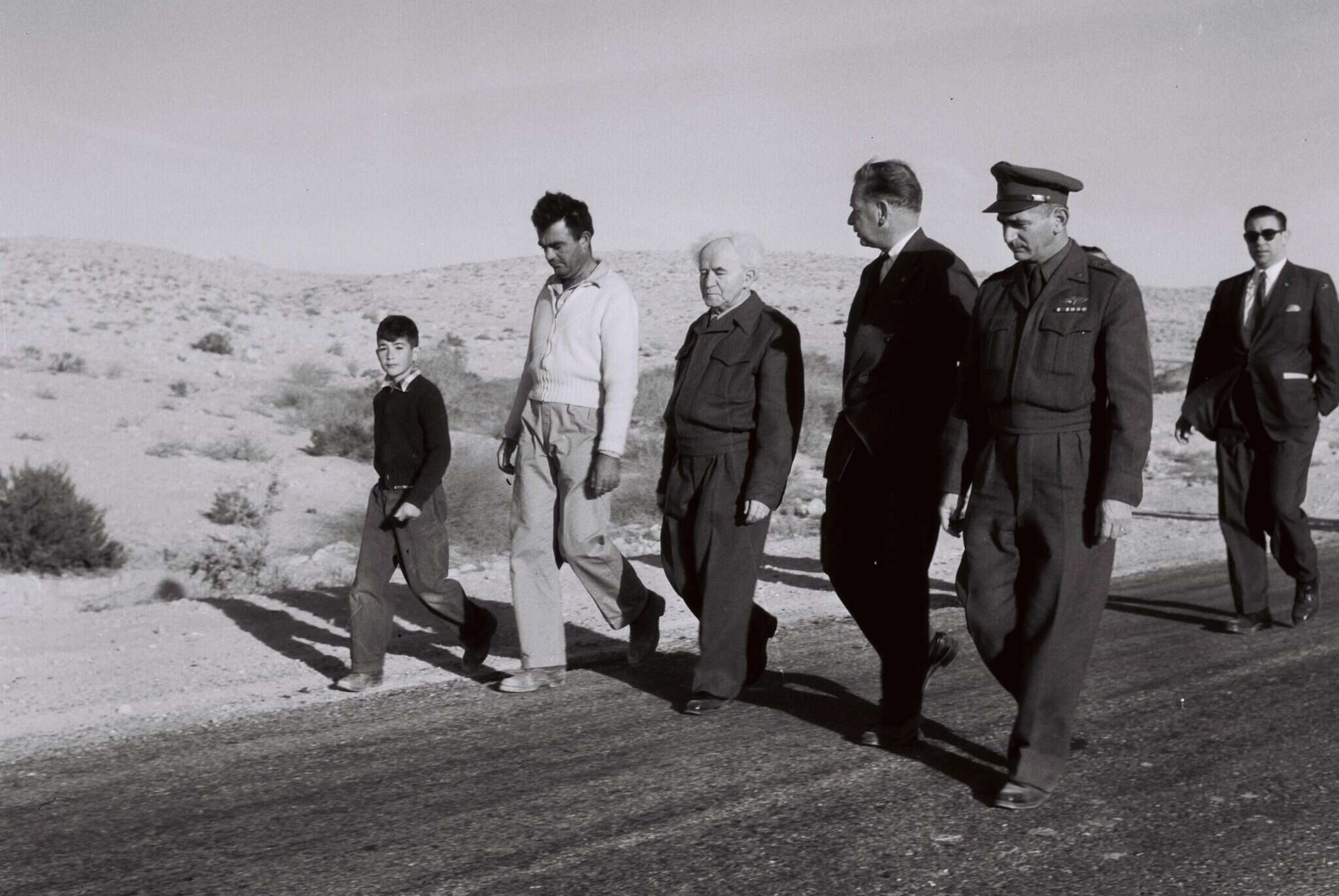 בן גוריון ויהושע כהן. | משה פרידמן, לע"מ בן גוריון ויהושע כהן. | משה פרידמן, לע"מ