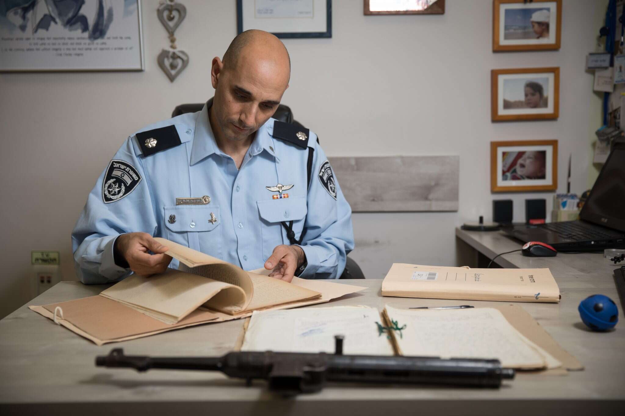 רב פקד שלומי שטרית. | הדס פרוש, פלאש 90 רב פקד שלומי שטרית. | הדס פרוש, פלאש 90