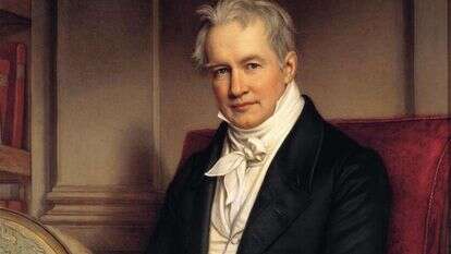 פרידריך וילהלם היינריך אלכסנדר פון הומבולדט. ציור: ג'וזף קארל סטילר, 1843