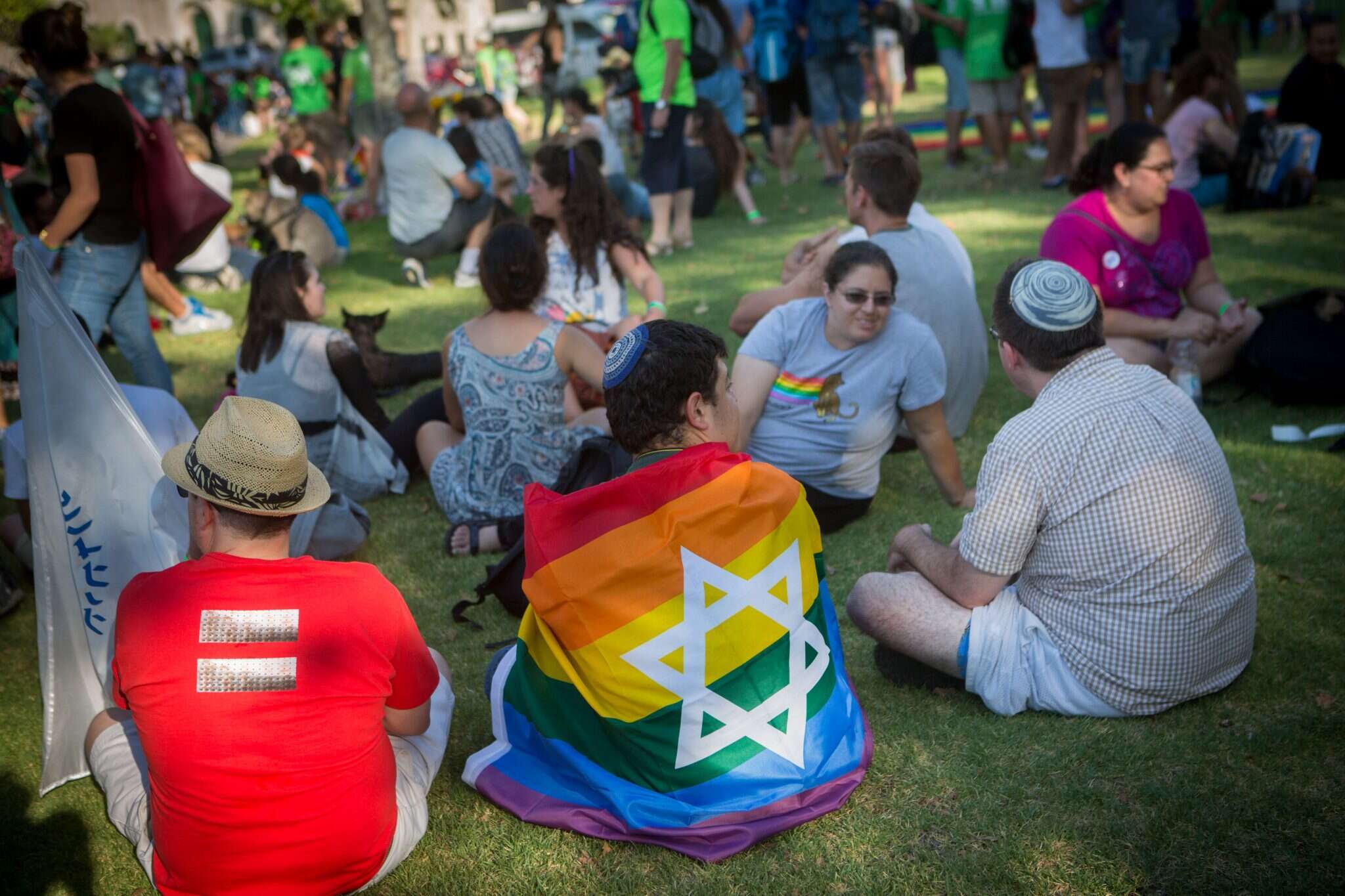 דתיים במצעד הגאווה, אילוסטרציה. | מרים אלסטר, פלאש90