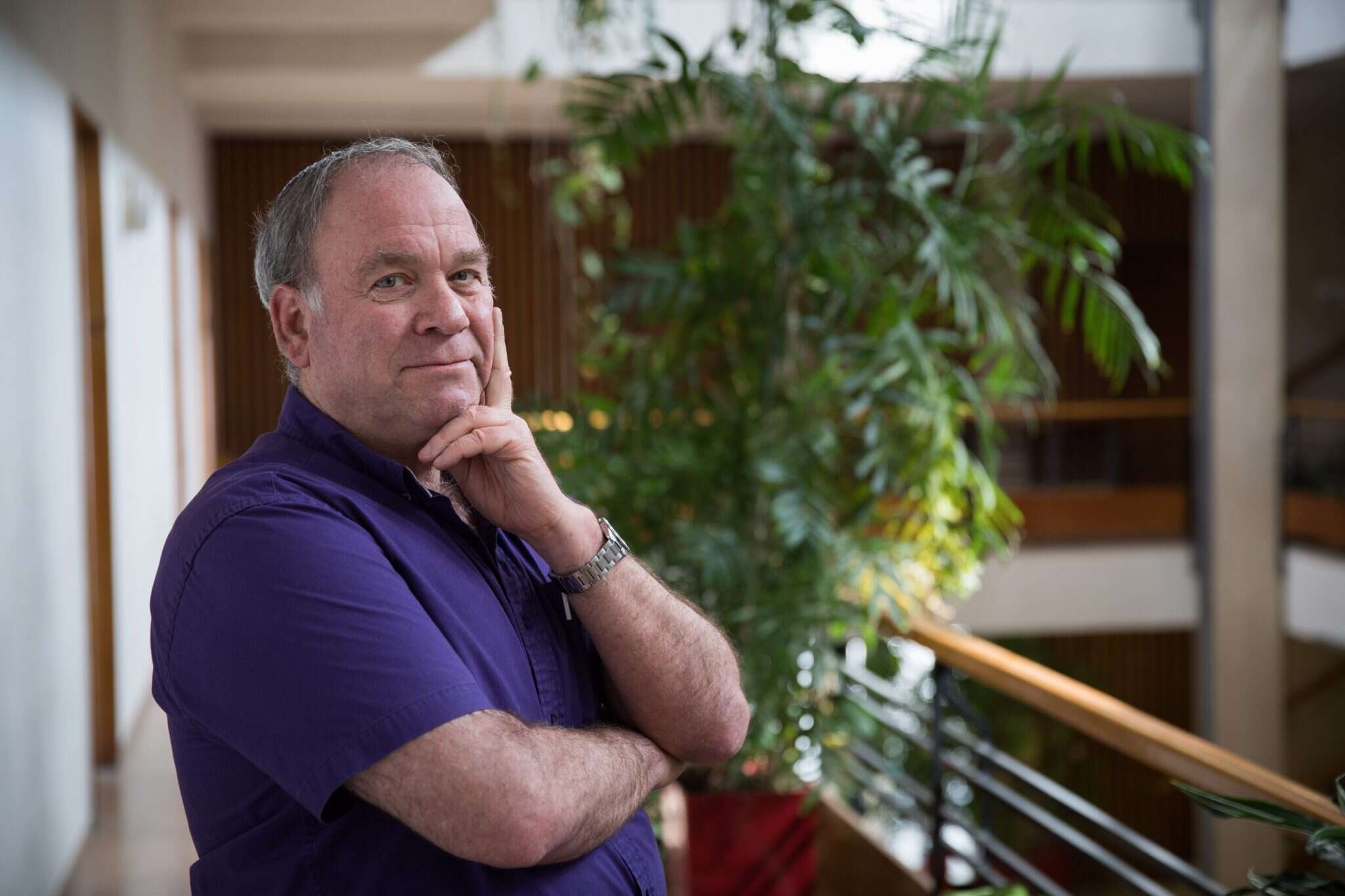 פרופ' אלכס לובוצקי. | הדס פרוש, פלאש90