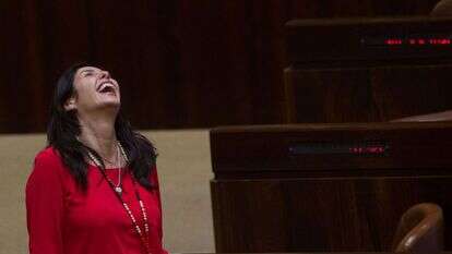 שרת התרבות מירי רגב צוחקת. | פלאש90