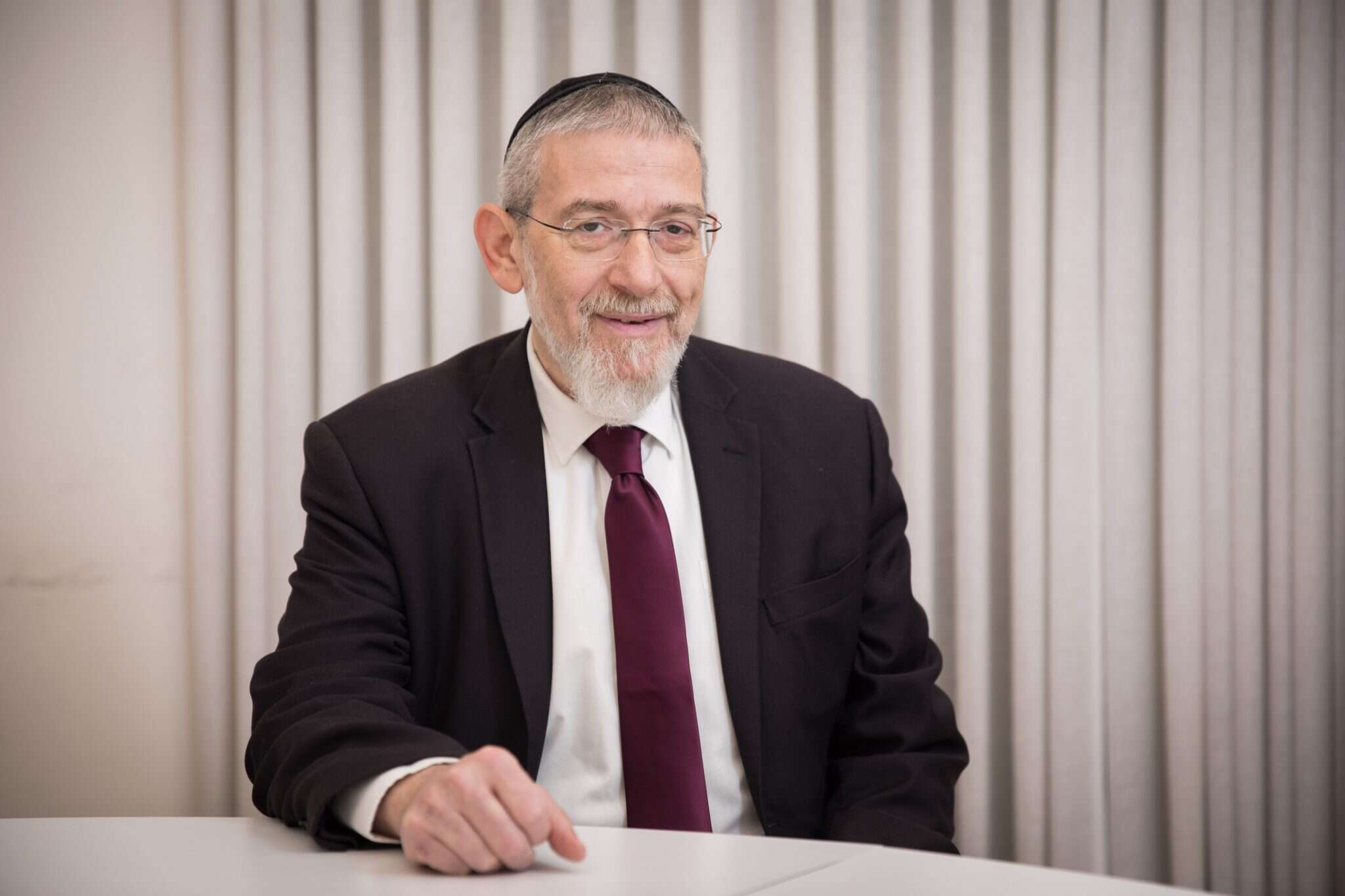 הרב מיכאל מלכיאור. | הדס פרוש, פלאש 90