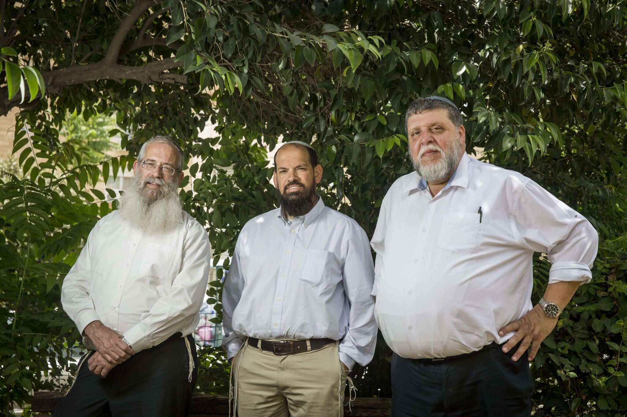 רבני 'צהר' הרב רפי פוירשטיין, הרב אייל ורד, הרב צחי להמן. | הדס פרוש, פלאש90 רבני 'צהר' הרב רפי פוירשטיין, הרב אייל ורד, הרב צחי להמן. | הדס פרוש, פלאש90