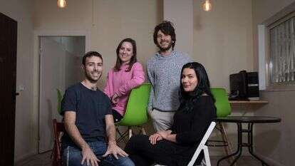 צביה, ניסים, נעמי ושמעון. | הדס פרוש/פלאש 90