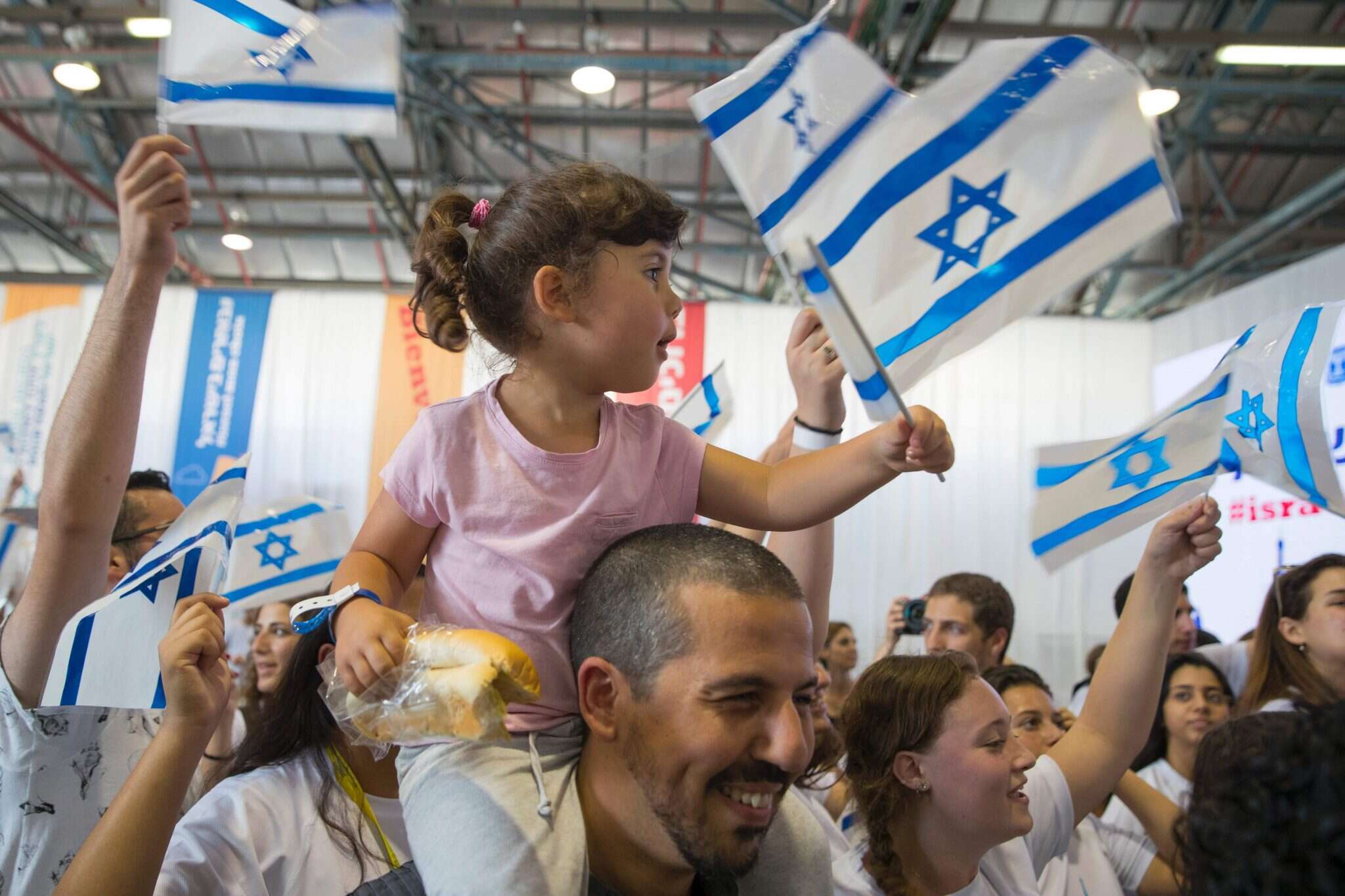 עולים מצרפת בישראל. | AFP