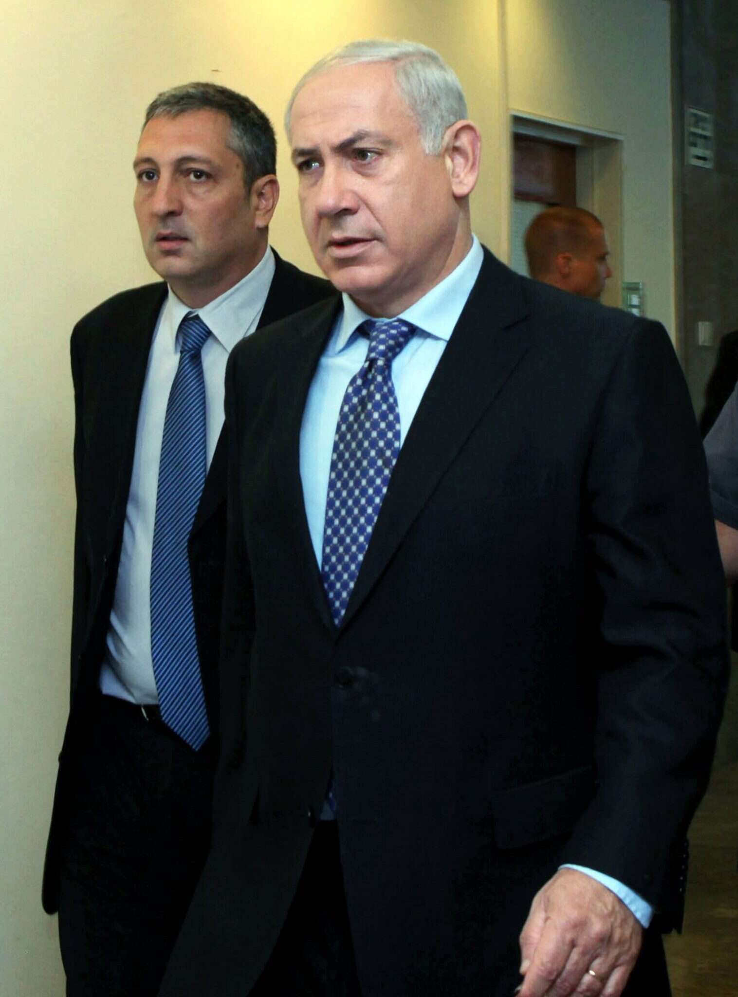 נתניהו וניר חפץ. | EPA