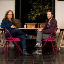 מויש גולדברג ושרון אלוביק. | אריק סולטן מויש גולדברג ושרון אלוביק. | אריק סולטן