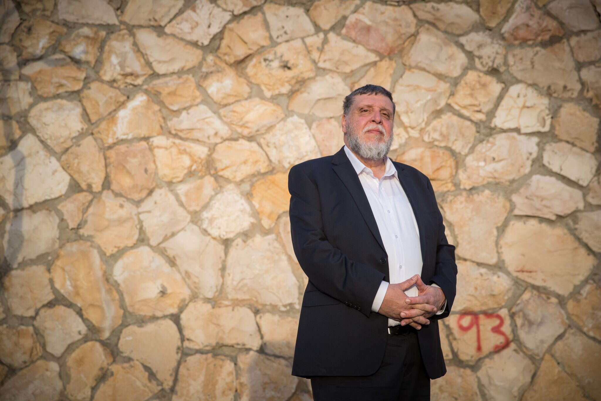 הרב רפי פוירשטיין. | יונתן זינדל/פלאש 90