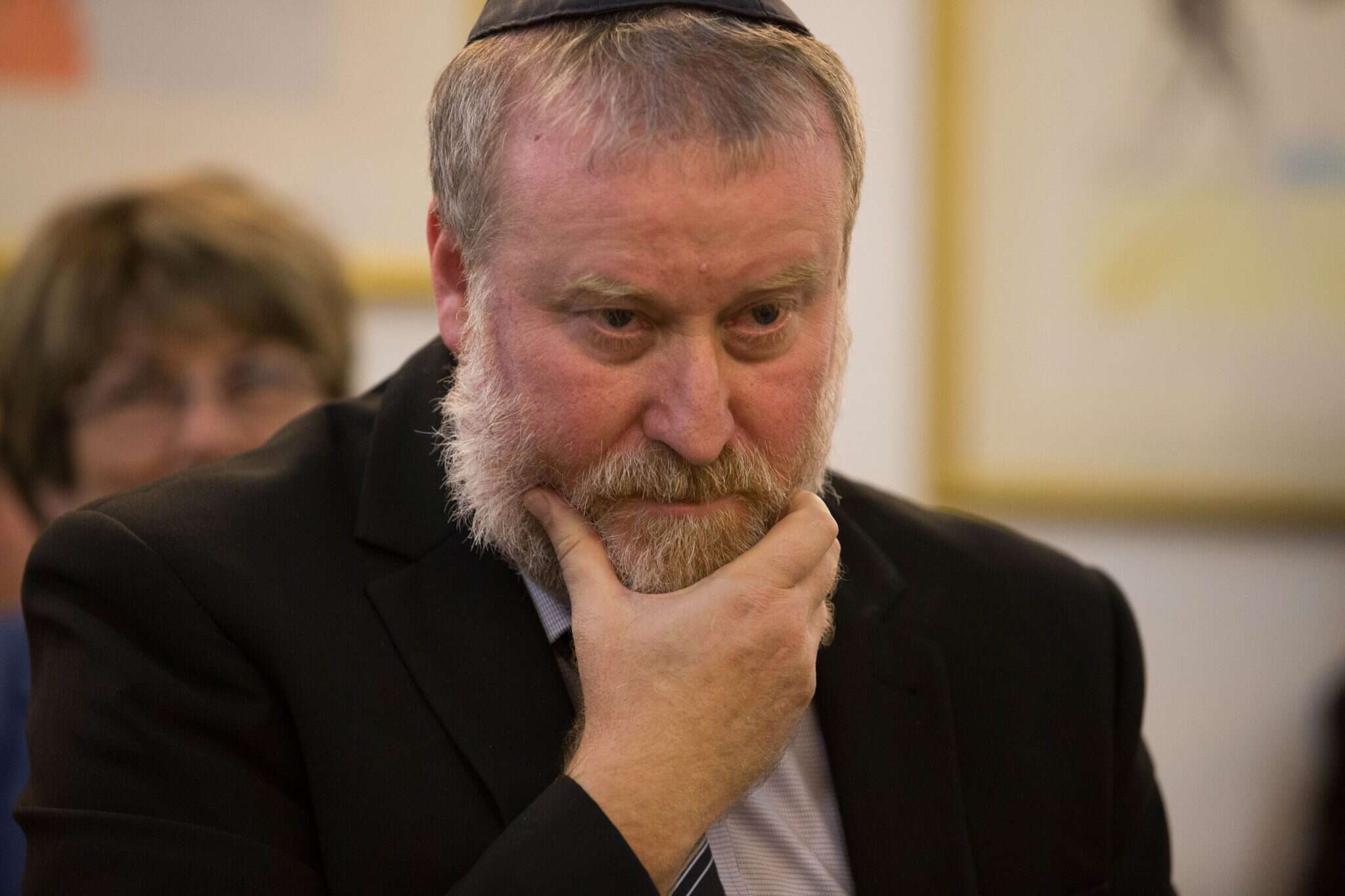 היועץ המשפטי אביחי מנדלבליט. | אורן בן חקון