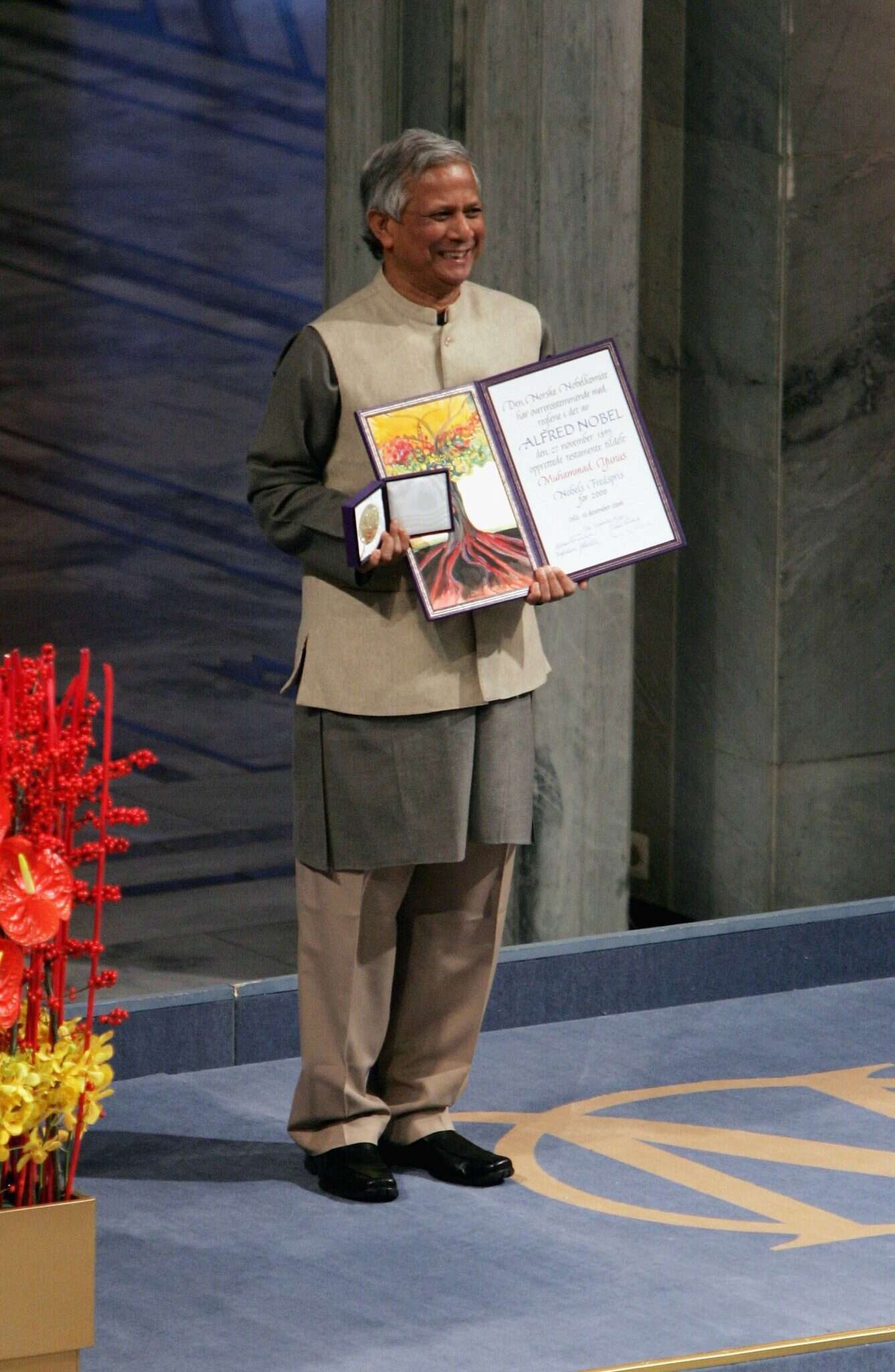 פרופ' מוחמד יונוס. | גטי אימג'ס