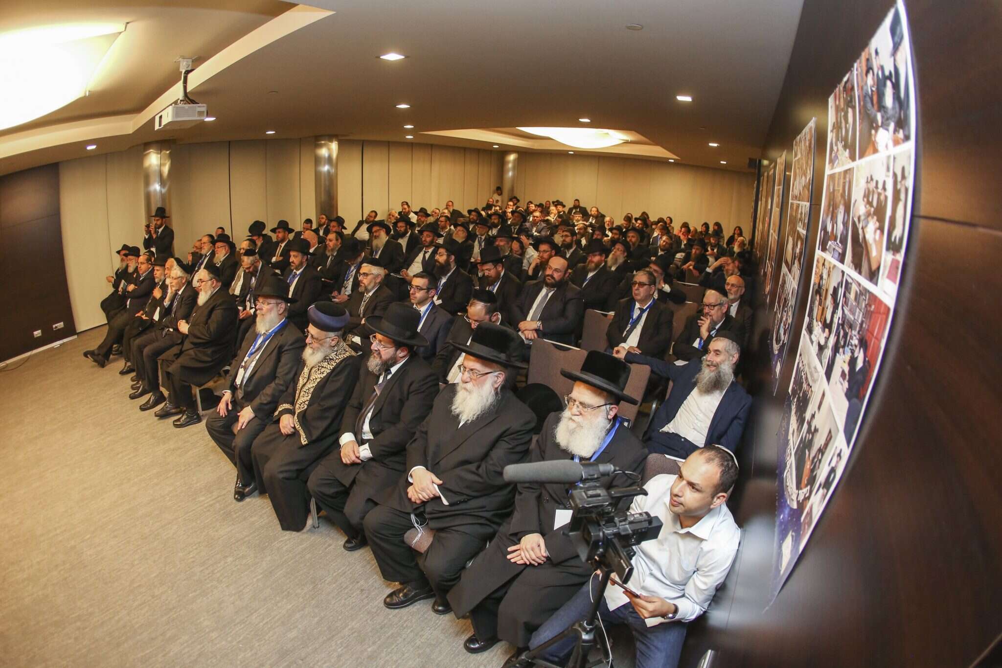 הכנס המרכזי של 'מרכז רבני אירופה' בבוקרשט. | איציק בלניצקי