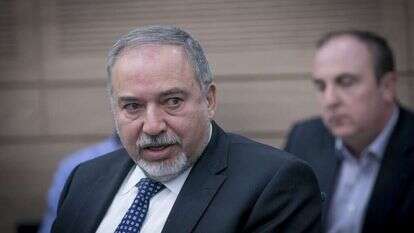 אביגדור ליברמן. | יונתן זינדל, פלאש 90