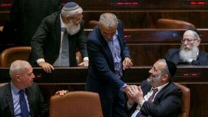 חוק הגיוס במליאת הכנסת. | אורן בן חקון
