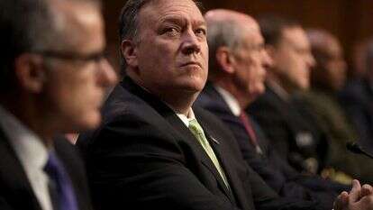 מזכיר המדינה החדש מייק פומפאו. | AFP