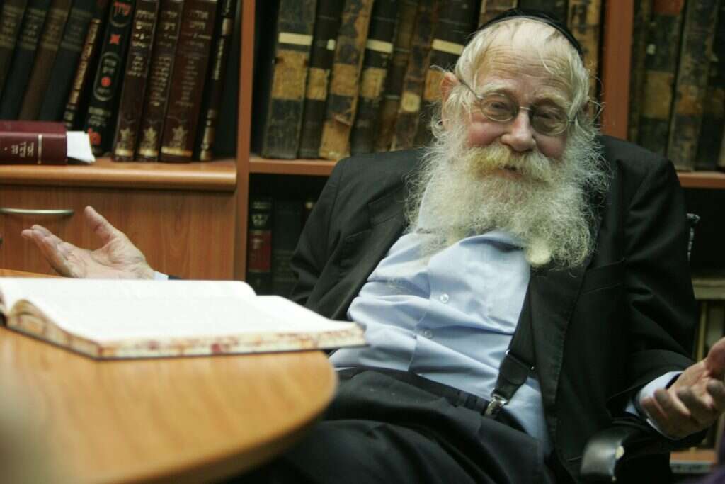 הרב עדין אבן ישראל שטיינזלץ. | מרים צחי