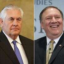 מייק פומפאו ורקס טילרסון. | AFP