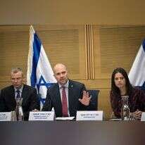 אמיר אוחנה, איילת שקד, יריב לוין בדיון על חוק הלאום. יולי 2017. | יונתן זינדל/פלאש 90