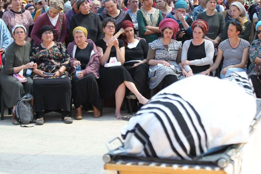 הלווייתו של עדיאל קולמן ז''ל. | הלל מאיר/TPS