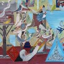 יעקב, שי אזולאי, שמן על בד, 2010. | ציקי אייזנברג