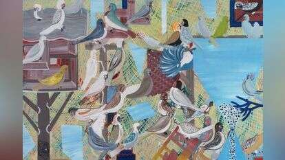 יעקב, שי אזולאי, שמן על בד, 2010. | ציקי אייזנברג