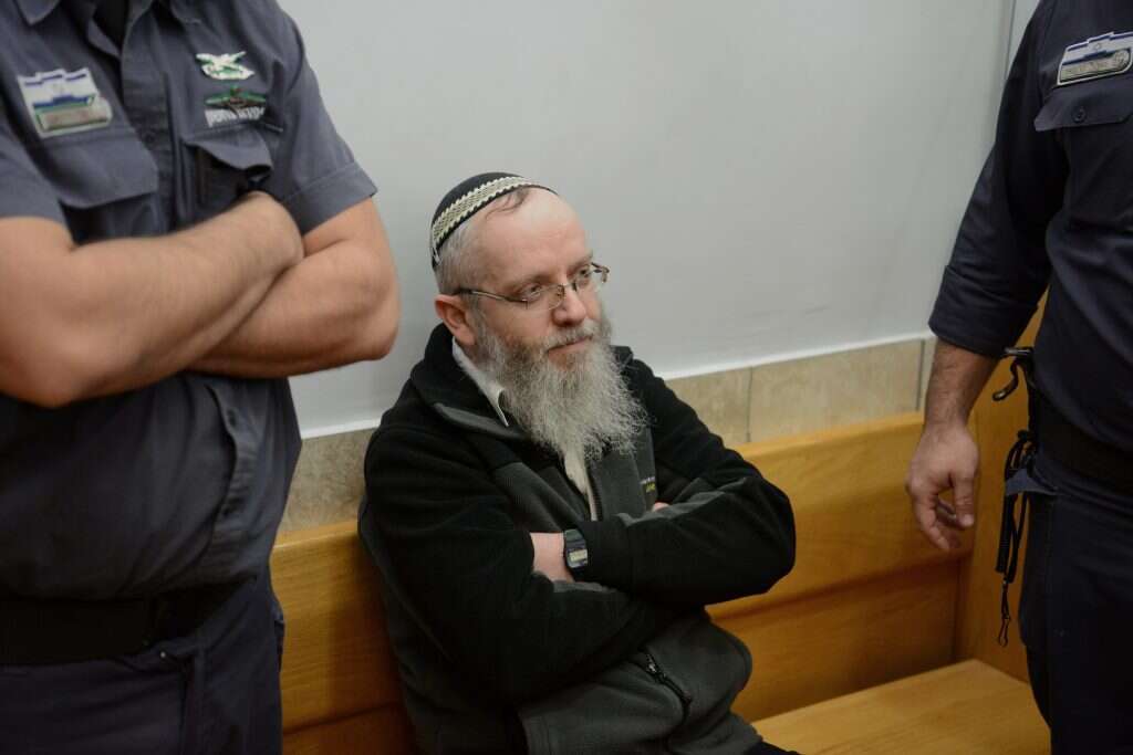 עזרא שיינברג בבית המשפט. | גיל אליהו, ג'יני