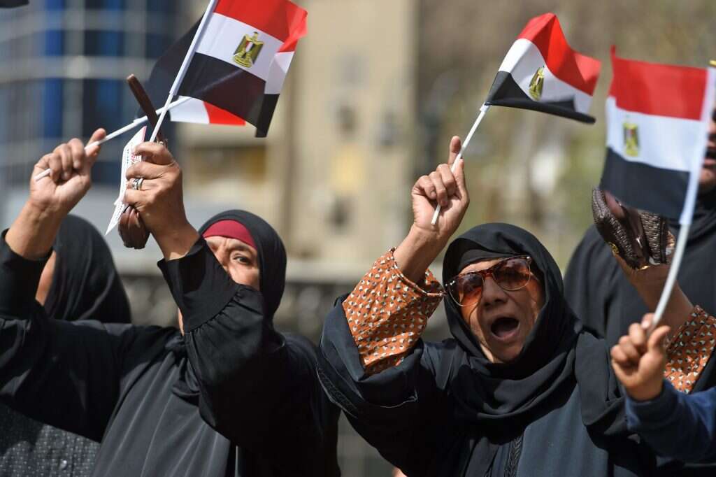 יום הבוחר במצרים: כ-97 מיליון אזרחי מצרים יבחרו בשלושת הימים הקרובים את הנשיא שינהיג אותם בשנים הקרובות. המועמדים: עבד אל פתאח א-סיסי הנשיא המכהן והמועמדת הכמעט ודאי לניצחון ומוסא מוסטפה מוסא יו"ר מפלגת אל-ע'ד. | AFP