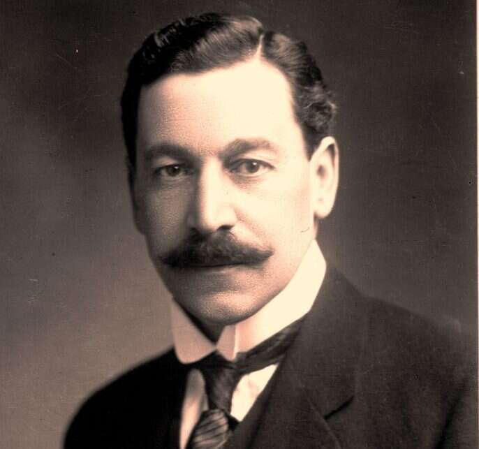 הנציב הבריטי הרברט סמואל. | באדיבות ספריית הקונגרס האמריקאי