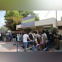 חיילים בתור לגיוס