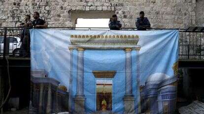 מרכז דוידסון שבכותל הדרומי, למרגלות הר הבית. | EPA