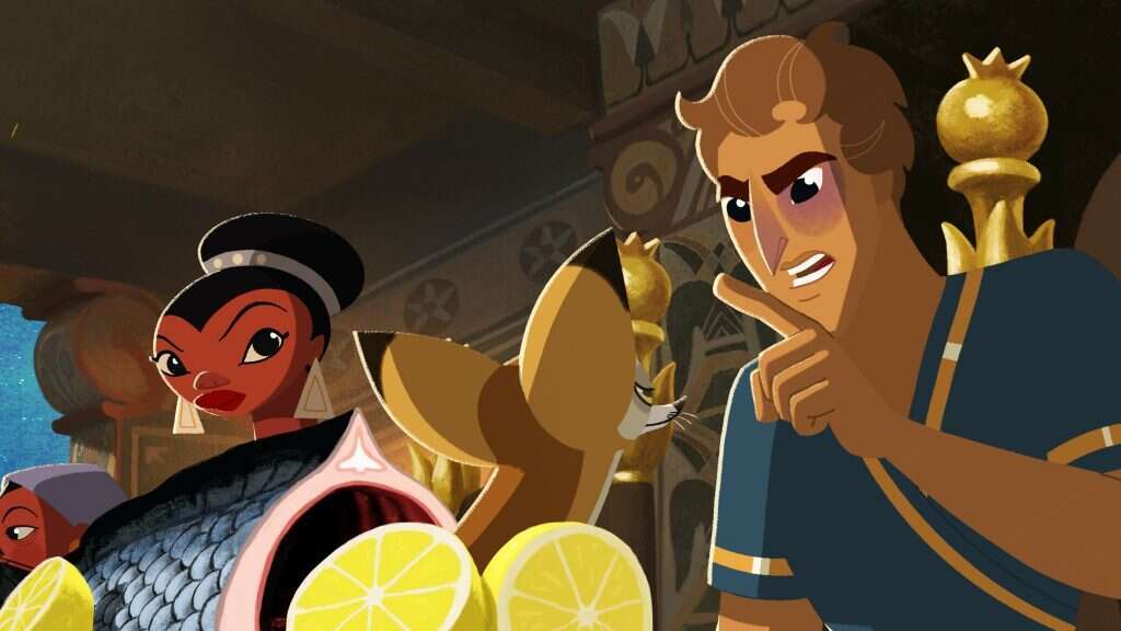 מתוך הסרט "אגדת המלך שלמה". | מתוך הסרט באדיבות סרטי יונייטד קינג