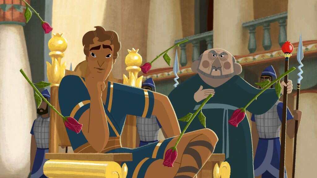 מתוך הסרט "אגדת המלך שלמה". | מתוך הסרט באדיבות סרטי יונייטד קינג