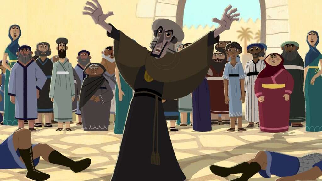 מתוך הסרט "אגדת המלך שלמה". | מתוך הסרט באדיבות סרטי יונייטד קינג