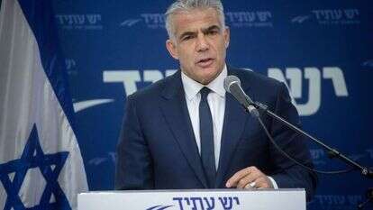 ח"כ יאיר לפיד. | מרים אלסטר, פלאש90