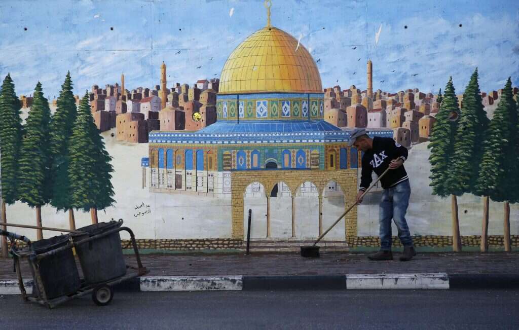 מרכז העיר רמאללה. | AFP מרכז העיר רמאללה. | AFP